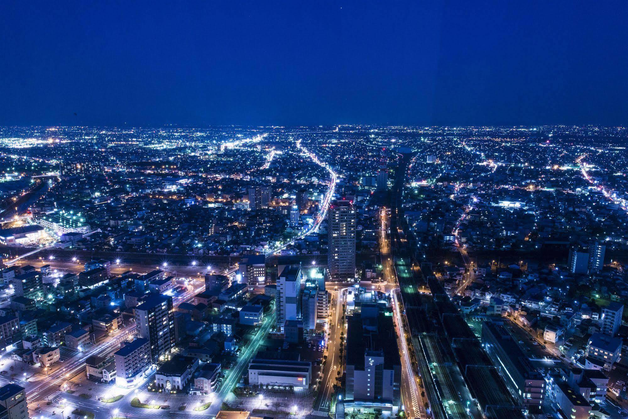 Okura Act City Hotel Hamamatsu Buitenkant foto Phoenix at night
